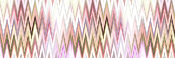 Indonésie vesmír obarvený gradient ikat hraniční vzor. Bezešvé barevné pestrobarevné cik cak okraj lemování efekt. Retro 1970 módní nekonečná kapela. — Stock fotografie