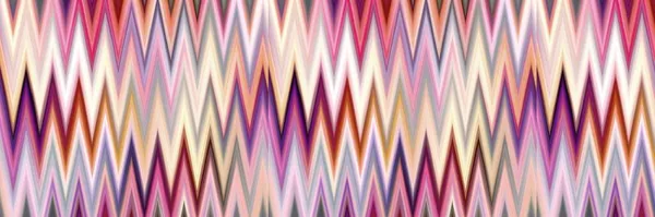 Indonézia tér festett gradiens ikat határ minta. Zökkenőmentes színes változatos cikcakkos szegély szegély hatása. Retro 1970-es divat végtelen zenekar. — Stock Fotó