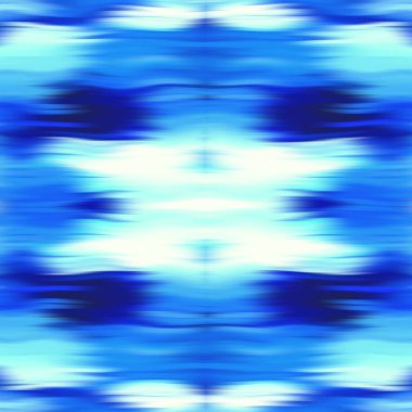 Optik kravat boyası kaleydoskop bulanık doku arka planı. Kusursuz simetri ombre etkisi geçti. 80 'lerin stili eski geometrik ayna deseni. Yüksek çözünürlüklü funky plaj giyin moda tekstili