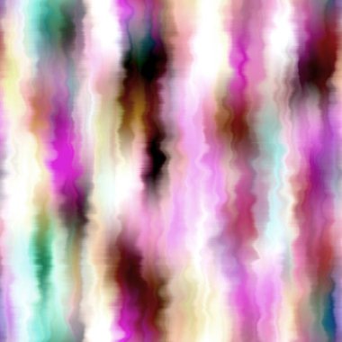 Dikey çizgili yaz kravatlı boya batik plaj desenli. Kusursuz değişken eğimli uzay Shibori etkisi. Moda modasının modası geçmiş.. 