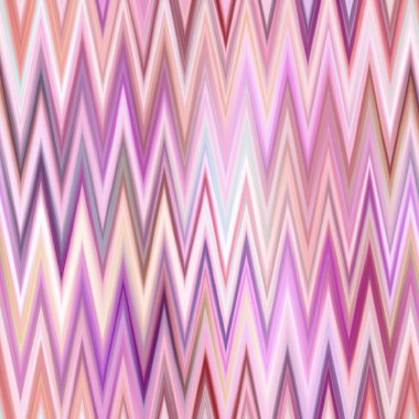 Endonezya uzayı gradyan ikat desenini boyamış. Kusursuz renklendirilmiş zig zag etkisi. 1970 'lerin moda baskısı geçmişi