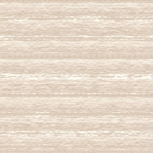 Минимальный экру джут с горизонтальной полосой текстуры. Двухтональная стирка пляжного декора. Современный коричнево-песочный дизайн. Бесшовный полосатый шикарный рисунок бедствия. — стоковое фото