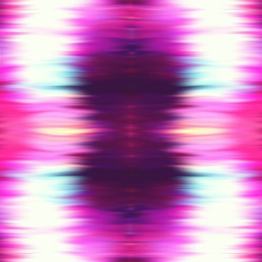 Optik kravat boyası kaleydoskop bulanık doku arka planı. Kusursuz simetri ombre etkisi geçti. 80 'lerin stili eski geometrik ayna deseni. Yüksek çözünürlüklü funky plaj giyin moda tekstili