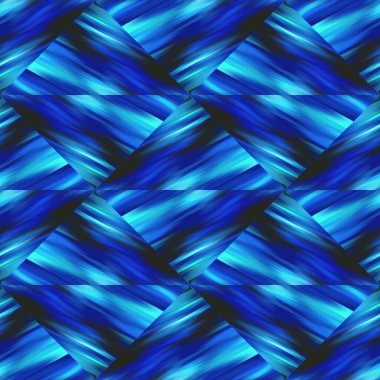 Optik arıza üçgeni boyalı geometrik doku arka planı. Kusursuz sıvı akış efekti yama şebekesi malzemesi. Modern ıslak, çeşitli sıvı bulanıklığı deseni. 