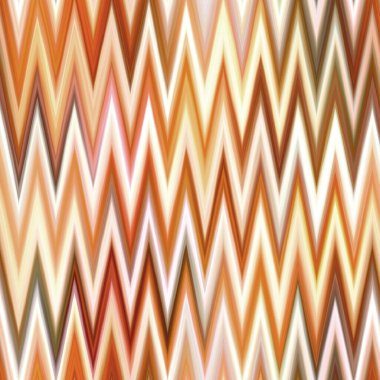 Endonezya uzayı gradyan ikat desenini boyamış. Kusursuz renklendirilmiş zig zag etkisi. 1970 'lerin moda baskısı geçmişi