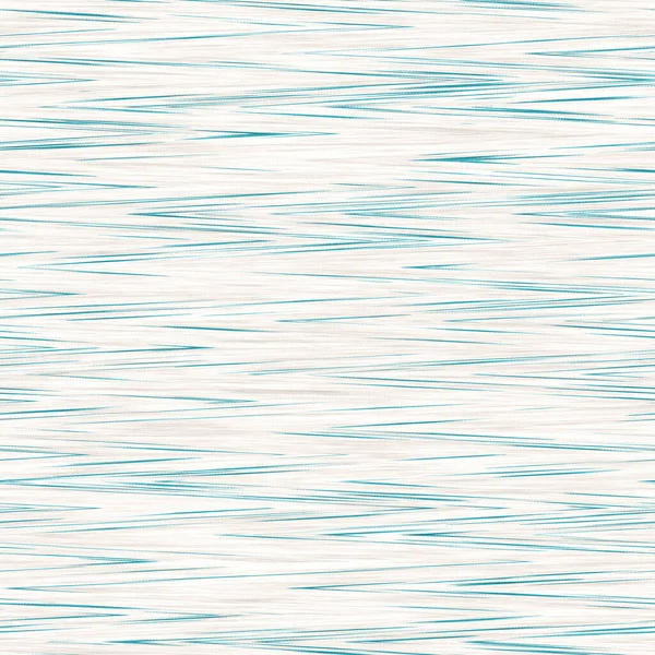 Space dyed coastal marl stripe texture background. Seamless jersey fabric effect repeatable swatch. Coastal marine summer style. — Stock Photo, Image