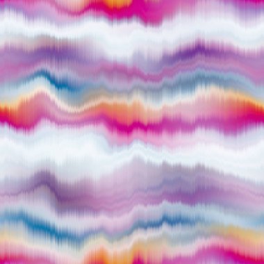 Dalgalı yaz boyası arka planı. Plaj mayosu için nemli ombre renk karışımı, modaya uygun moda baskısı. Dijital suluboya dalgası girdap etkisi. Yüksek çözünürlüklü kusursuz sanat materyali.