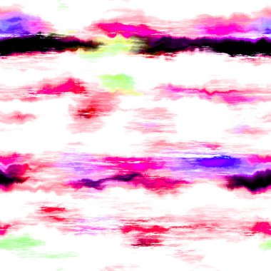 Kırık çizgili, yaz kravatlı, batik boyalı, plaj desenli. Lekesiz lekeli uzay Shibori etkisini boyadı. Moda modasının modası geçmiş.. 