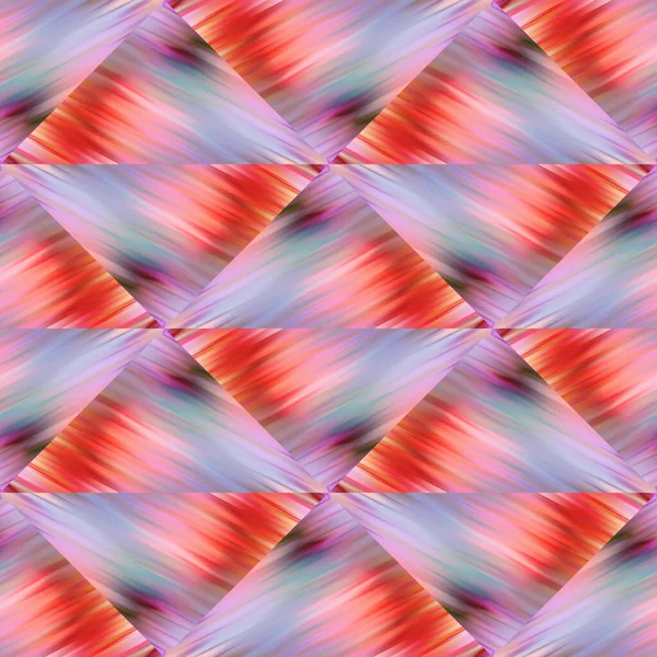 광학 반짝 이는 삼각형은 기하학적 질감 배경을 염색 한다. 바다없는 액체 흐름 효과는 패치워크 그리드 물질이다. 현대의 축축 하고 변화무쌍 한 액체 흐릿 한 무늬. — 스톡 사진