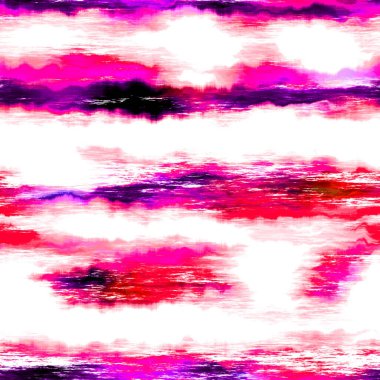 Kırık çizgili, yaz kravatlı, batik boyalı, plaj desenli. Lekesiz lekeli uzay Shibori etkisini boyadı. Moda modasının modası geçmiş.. 