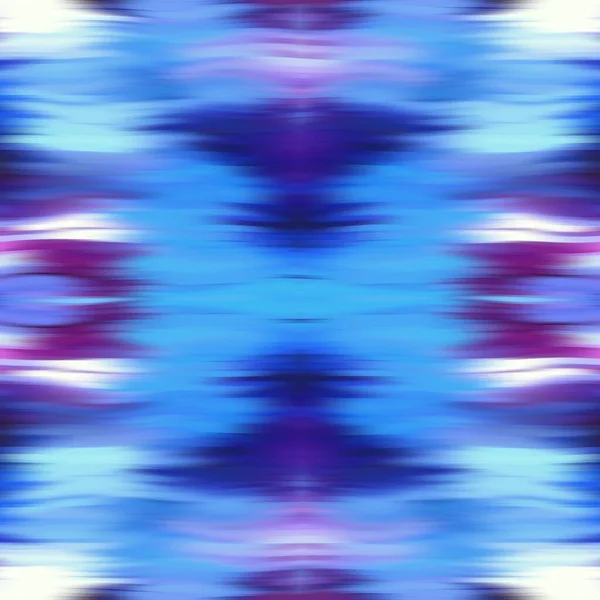 Optická kravata barvivo kaleidoskop rozmazání textury pozadí. Bezproblémový ombre efekt ombre. Osmdesátá léta styl retro geometrické zrcadlo vzor. Funky Beach oblečení módní textil s vysokým rozlišením — Stock fotografie