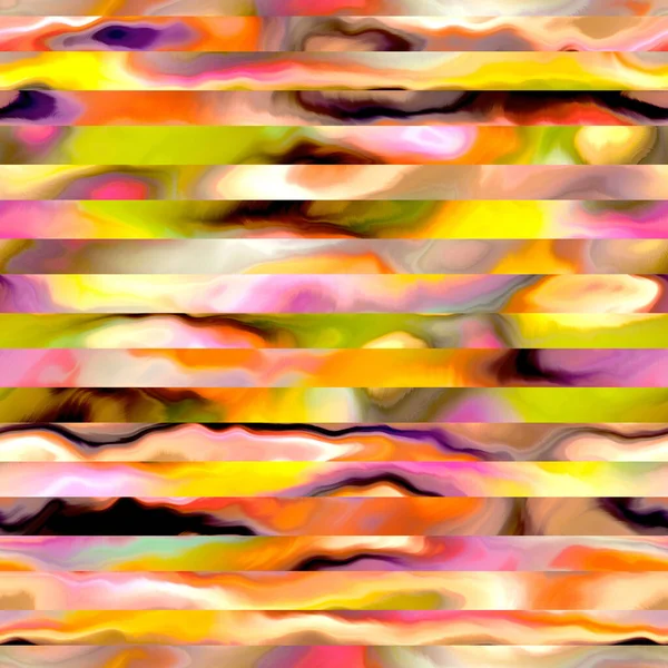 Zabawa lato ombre krawat barwnik batik cienkie paski wzór. Bezszwowe miejsca barwione krwawienie pasek efekt liniowy. Washy boho plaży i aktywnego zużycia całej pionowej linii druku. — Zdjęcie stockowe