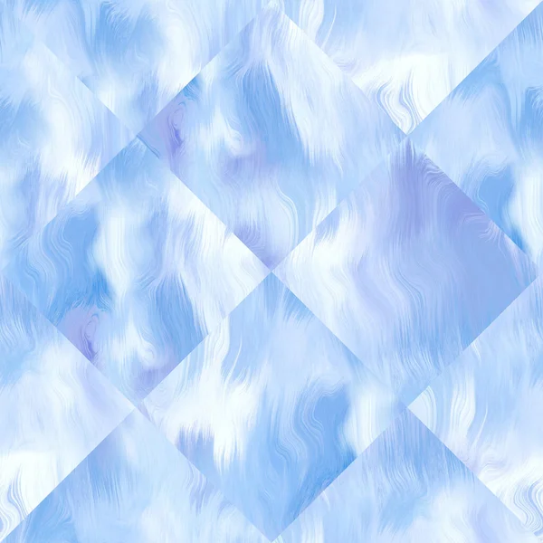 Optical glitch tie dye geometric texture background. Seamless liquid flow effect material. Modern wavy wet wash variegated fluid blend pattern. — Stock Photo, Image