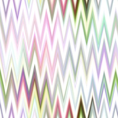 Endonezya uzayı gradyan ikat desenini boyamış. Kusursuz renklendirilmiş zig zag etkisi. 1970 'lerin moda baskısı geçmişi