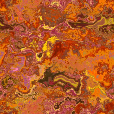 Mermer kıvrımlı kaya, pürüzsüz doğal doku. Toprak tonu kaba tahıl, yarı değerli taş efekt arka plan döşemesi.