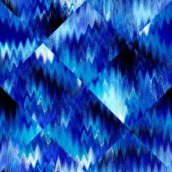 Optikai hiba nyakkendő festék geometriai textúra háttér. Zökkenőmentes folyadékáramlás effektus anyag. Modern hullámos nedves mosás változatos folyadék keverék minta. — Stock Fotó