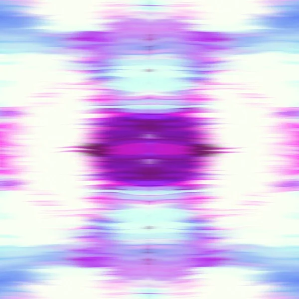 Optisk slips färgämne kalejdoskop suddig konsistens bakgrund. Sömlös tvättas ut symmetri ombre effekt. 80-tals retrogeometriskt spegelmönster. Högupplöst funkig strand bära mode textil — Stockfoto