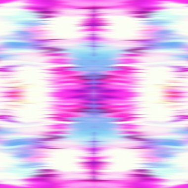 Optik kravat boyası kaleydoskop bulanık doku arka planı. Kusursuz simetri ombre etkisi geçti. 80 'lerin stili eski geometrik ayna deseni. Yüksek çözünürlüklü funky plaj giyin moda tekstili