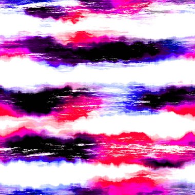 Kırık çizgili, yaz kravatlı, batik boyalı, plaj desenli. Lekesiz lekeli uzay Shibori etkisini boyadı. Moda modasının modası geçmiş.. 