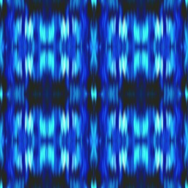 Optik kravat boyası kaleydoskop bulanık doku arka planı. Kusursuz simetri ombre etkisi geçti. 80 'lerin stili eski geometrik ayna deseni. Yüksek çözünürlüklü funky plaj giyin moda tekstili