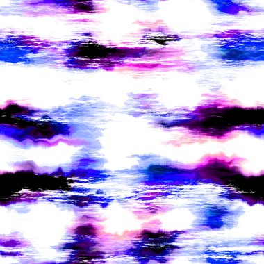 Kırık çizgili, yaz kravatlı, batik boyalı, plaj desenli. Lekesiz lekeli uzay Shibori etkisini boyadı. Moda modasının modası geçmiş.. 