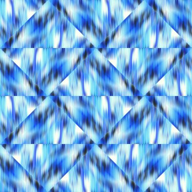 Optik arıza üçgeni boyalı geometrik doku arka planı. Kusursuz sıvı akış efekti yama şebekesi malzemesi. Modern ıslak, çeşitli sıvı bulanıklığı deseni. 