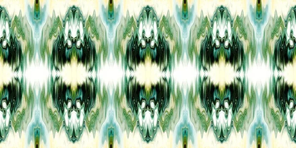Geometrisk sommar ombre slips färgämne batik rand kantmönster. Sömlös shibori utrymme färgad randig effekt mode kantlist. Tvättad boho strand bära band ändlös tejp. — Stockfoto