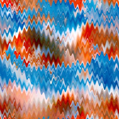 Dalgalı yaz boyası arka planı. Plaj mayosu için nemli ombre renk karışımı, modaya uygun moda baskısı. Damlayan dijital sıvı suluboya efekti. Yüksek çözünürlüklü dikişsiz kalıp materyal.