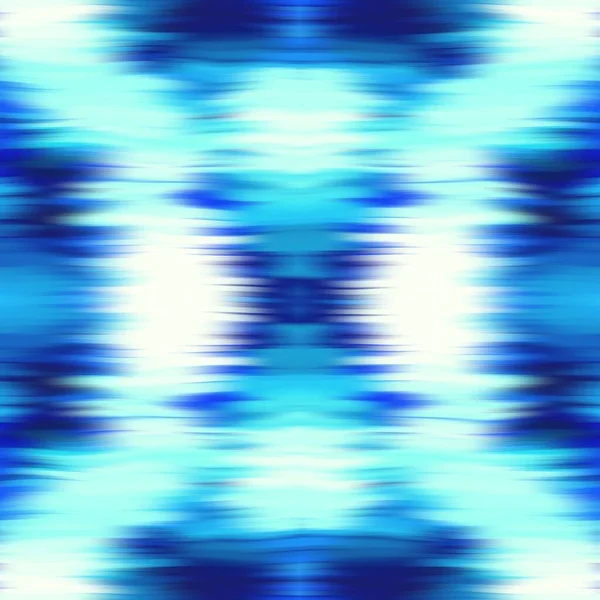 Optical tie dye kaleidoscope blur texture background. Seamless washed out symmetry ombre effect. 80s style retro geometric mirror pattern. High resolution funky beach wear fashion textile — Stock Photo, Image