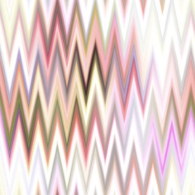 Endonezya uzayı gradyan ikat desenini boyamış. Kusursuz renklendirilmiş zig zag etkisi. 1970 'lerin moda baskısı geçmişi