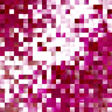 Optik düşük polyester piksel ızgara boya bulanık doku arka planı. Kusursuz yıkanmış geometrik ombre etkisi. 80 'lerin tarzı eski kare şekilli. Yüksek çözünürlüklü funky plaj giyin moda tekstil.