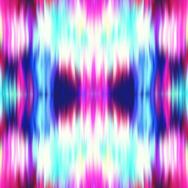 Optik kaleydoskop bulanık doku arka planı. Kusursuz simetri ombre etkisi geçti. 80 'lerin stili eski geometrik ayna deseni. Yüksek çözünürlüklü plaj tekstili