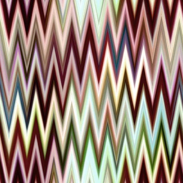 Індонезія пофарбувала візерунок ікату градієнту. Безбарвний кольоровий варіаційний ефект "zig zag". Retro 1970 s fashion print background — стокове фото