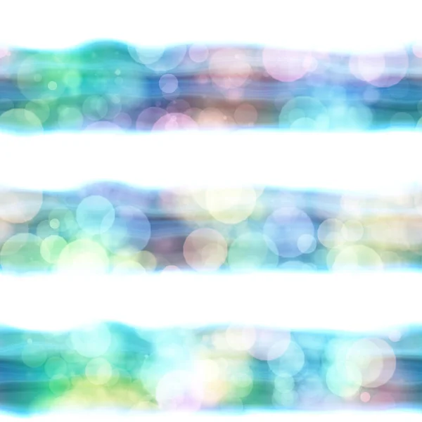 Seamless seventies tie dye stripe bokeh texture. Hippie summer wavy striped repeat background with ink dyed effect. — Stock Photo, Image