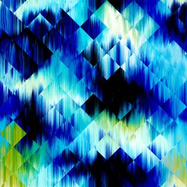 Optik arıza kravat boyası geometrik doku arka planı. Kusursuz sıvı akış etkisi materyali. Modern dalgalı ıslak yıkama çeşitli sıvı karışımı deseni. 