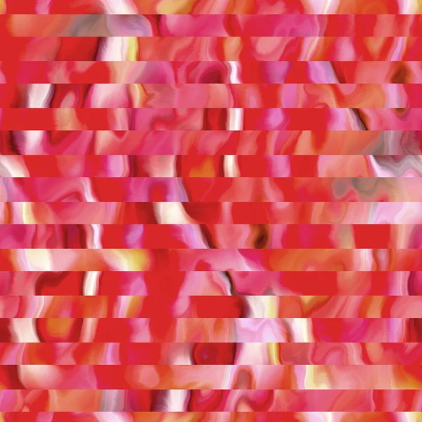 Divertido verano ombre tie tinte batik patrón de rayas delgadas. Espacio inconsútil teñido efecto lineal raya de sangrado. Lavado boho playero y desgaste activo en toda la línea vertical de impresión. —  Fotos de Stock