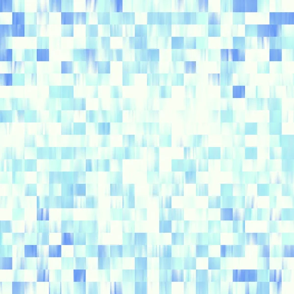 Optické nízko poly pixel mřížka rozmazání textury pozadí. Bezproblémový smytý geometrický ombre efekt. Osmdesátá léta styl retro čtvercový tvar vzor. Vysoké rozlišení funky pláž oblečení módní textilní dlaždice. — Stock fotografie