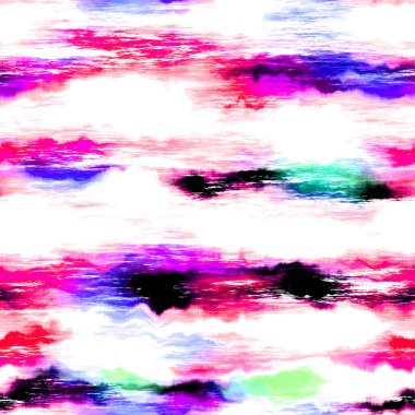 Kırık çizgili, yaz kravatlı, batik boyalı, plaj desenli. Lekesiz lekeli uzay Shibori etkisini boyadı. Moda modasının modası geçmiş.. 