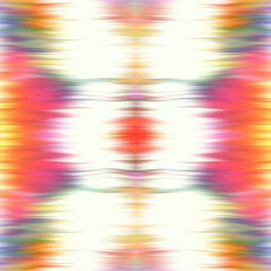 Optik kravat boyası kaleydoskop bulanık doku arka planı. Kusursuz simetri ombre etkisi geçti. 80 'lerin stili eski geometrik ayna deseni. Yüksek çözünürlüklü funky plaj giyin moda tekstili