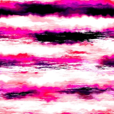 Kırık çizgili, yaz kravatlı, batik boyalı, plaj desenli. Lekesiz lekeli uzay Shibori etkisini boyadı. Moda modasının modası geçmiş.. 