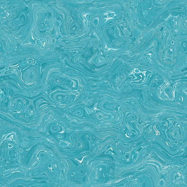 Aegean teal mottled swirl marble nautical texture background. Summer coastal living style home decor. Liquid fluid blue water flow effect dyed textile seamless pattern.
