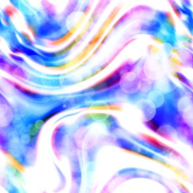 Kusursuz 70 'ler, boya şeritli bokeh desenli. Hippi yaz dalgalı çizgili arka planı mürekkep boyalı efektle tekrarla.