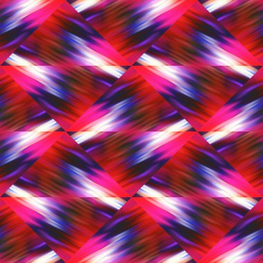 Optik arıza üçgeni boyalı geometrik doku arka planı. Kusursuz sıvı akış efekti yama şebekesi malzemesi. Modern ıslak, çeşitli sıvı bulanıklığı deseni. 