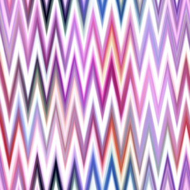 Endonezya uzayı gradyan ikat desenini boyamış. Kusursuz renklendirilmiş zig zag etkisi. 1970 'lerin moda baskısı geçmişi