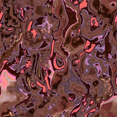 Mermer kıvrımlı kaya, pürüzsüz doğal doku. Toprak tonu kaba tahıl, yarı değerli taş efekt arka plan döşemesi.