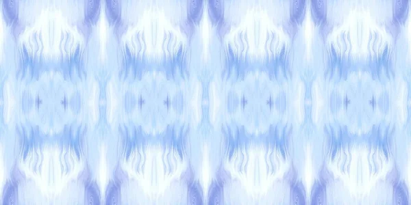 Indigo geométrico azul ombre lazo tinte batik franja borde patrón. Espacio shibori inconsútil teñido efecto rayado ribete de moda. lavado fuera boho playa desgaste cinta interminable cinta. —  Fotos de Stock