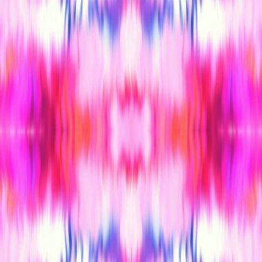 Optik kaleydoskop bulanık doku arka planı. Kusursuz simetri ombre etkisi geçti. 80 'lerin stili eski geometrik ayna deseni. Yüksek çözünürlüklü plaj tekstili