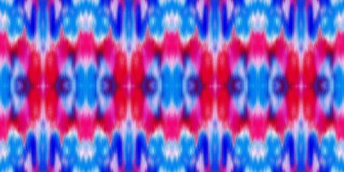 Geometrik mavi ombre kravat boyalı batik çizgili sınır deseni. Kusursuz Shibori alanı çizgili moda süslemesi. Boho Sahili 'nden atılmış, kurdele takmış, sonu gelmeyen bir bant..