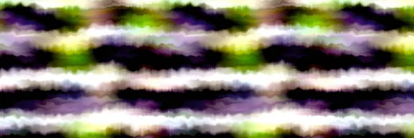Funky summer ombre tie batik stripe border pattern. Бесшовное пятновыводное пространство окрашенное полосатым эффектом отделка края моды. Омытый пляж Бохо носить ленту бесконечную ленту. — стоковое фото
