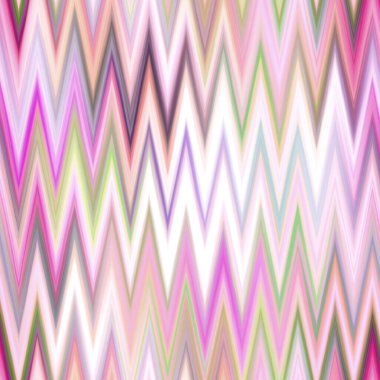 Endonezya uzayı gradyan ikat desenini boyamış. Kusursuz renklendirilmiş zig zag etkisi. 1970 'lerin moda baskısı geçmişi